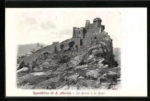 AK San Marino, La rocca e la Rupe