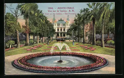 AK Monte-Carlo, Vue sur le Casino