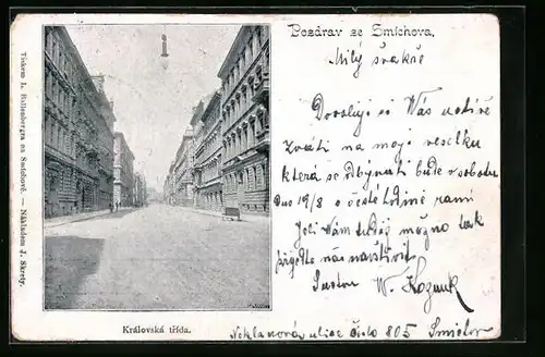 AK Prag / Praha-Smichov, Kralovska trida