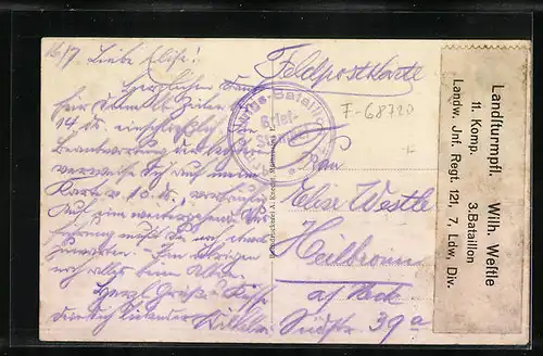 AK Lümschweiler, Totalansicht vom Ort