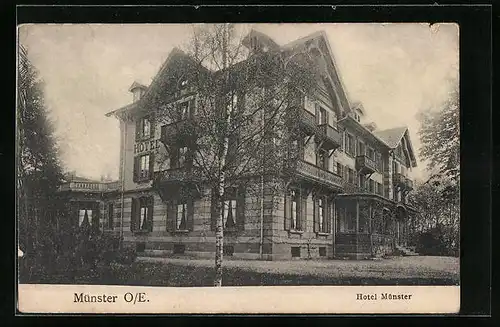 AK Münster, Hotel Münster