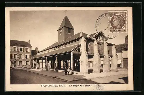 AK Bracieux, La Halle aux grains