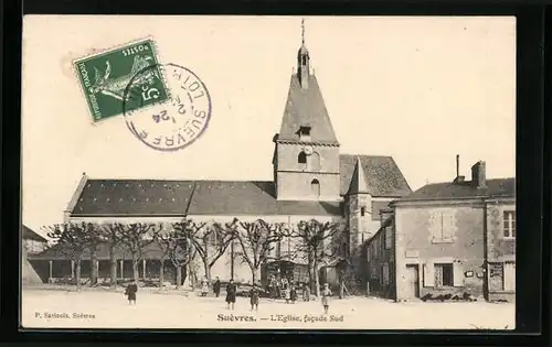 AK Suèvres, L`Eglise, Facade Sud