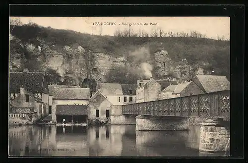 AK Les Roches, Vue générale du Pont