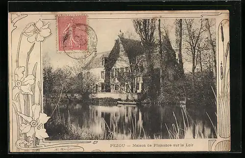 AK Pezou, Maison de Plaisance sur le Loir