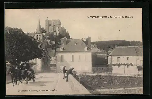 AK Montrichard, Le Pont et le Donjon