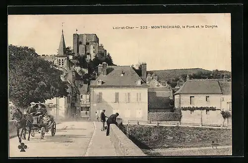 AK Montrichard, Le pont et le Donjon