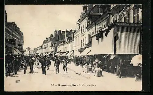 AK Romorantin, La Grande-Rue