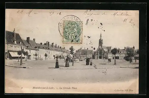 AK Montoire-Sur-Le-Loir, La Grande Place