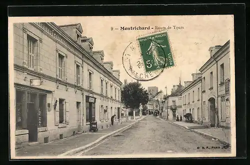 AK Montrichard, Route de Tours