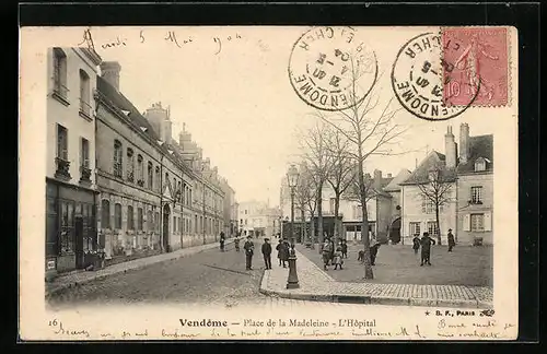 AK Vendome, Place de la Madeleine, L`Hôpital