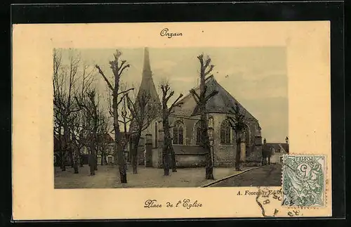 AK Onzain, Place de l`Eglise