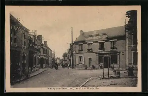 AK Neung-sur-Beuvron, Grande Rue