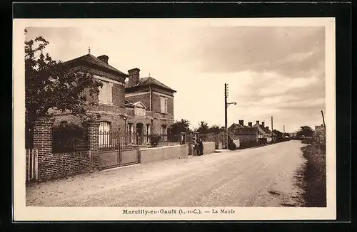 AK Marcilly-en-Gault, La Mairie