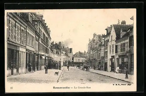 AK Romorantin, La Grande-Rue