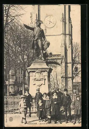 AK Vendome, Statue de Roschambeau