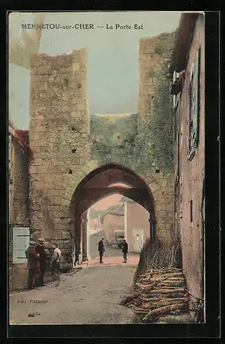 AK Mennetou-sur-Cher, La Porte Est