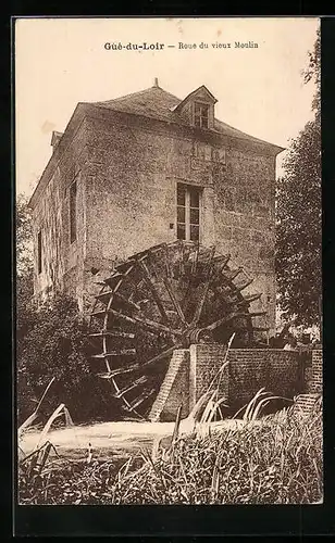 AK Gué-du-Loir, Roue du vieux Moulin