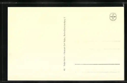 AK Berlin, Deutsche Industrie-Ausstellung 1952, Tanzende Fontänen