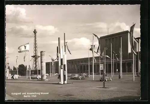 AK Berlin, Kongress und Ausstellung Wasser 1963
