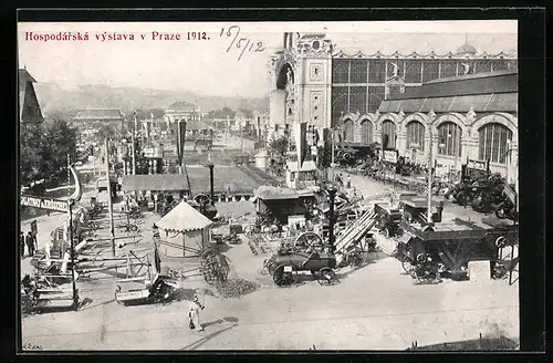 AK Prag, Hospodarska vystava 1912, Landwirtschaftliche Ausstellung