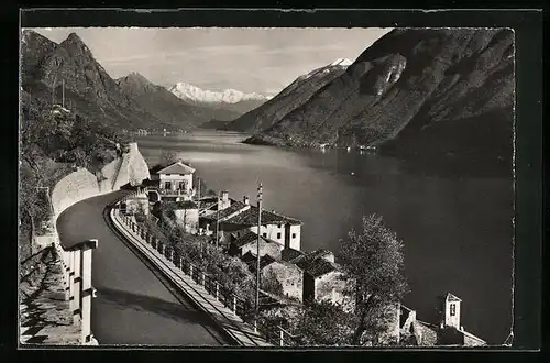 AK Gandria, Gandria e strada