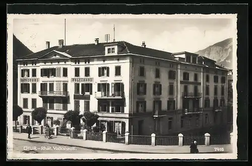 AK Chur, Rhät. Volkshaus
