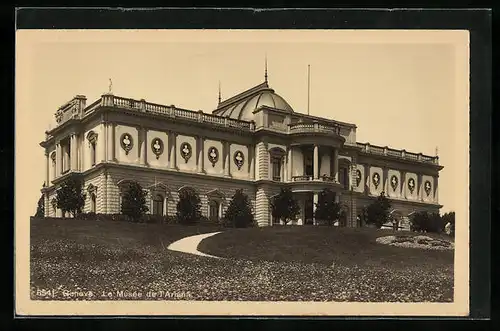 AK Geneve, Le Musee de l`Ariana
