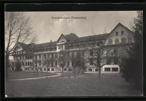 AK Frauenfeld, Krankenhaus mit Park