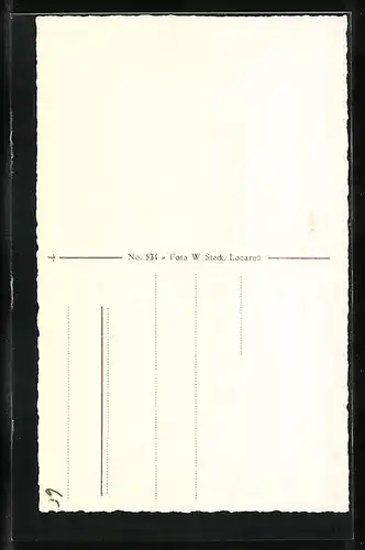 AK Brione, Partie mit Kirche