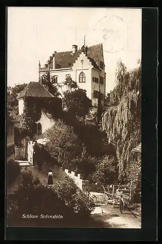 AK Salenstein, Ortspartie mit Schloss