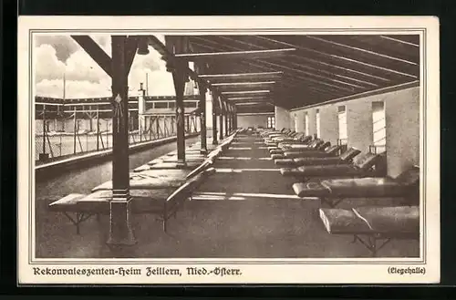 AK Zeillern, Rekonvaleszenten-Heim, Liegehalle