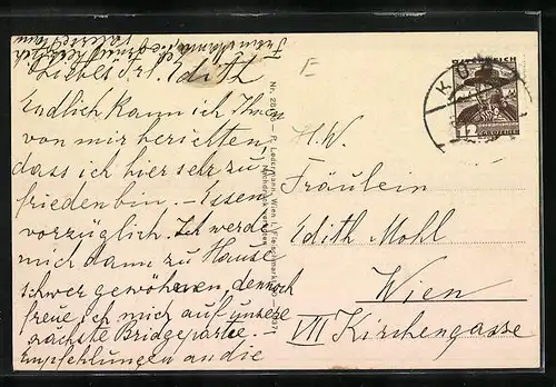 AK Küb am Semmering, Ortspartie