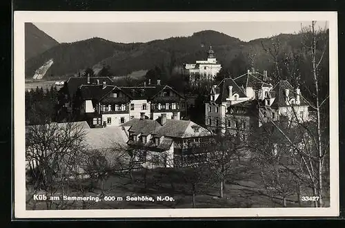 AK Küb am Semmering, Ortspartie