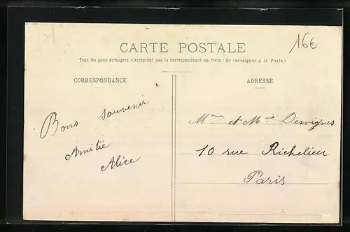 AK Onzain, Rue des Prés