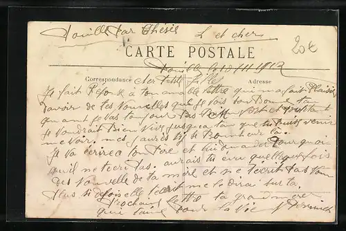 AK Pouillé, La Grande Rue