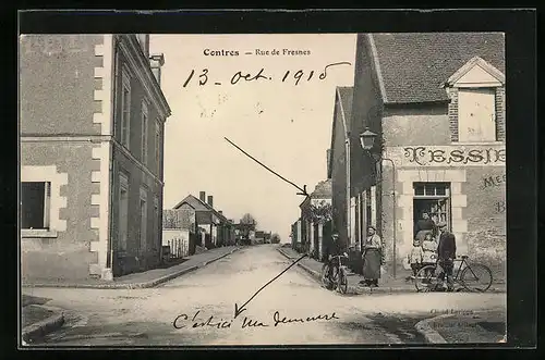 AK Contres, Rue de Fresnes