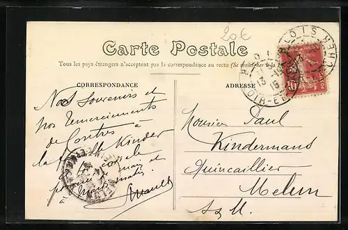 AK Contres, Rue de Fresnes