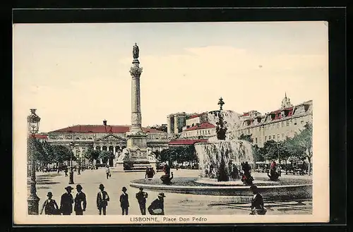AK Lisbonne, Place Don Pedro