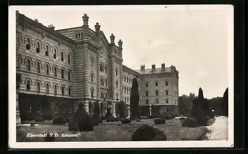 AK Eisenstadt, Ansicht der Kaserne