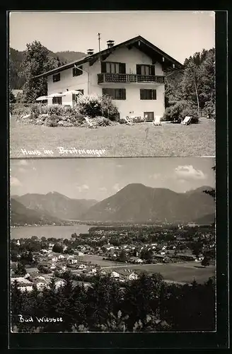 AK Bad Wiessee, Haus im Breitenanger, Panorama