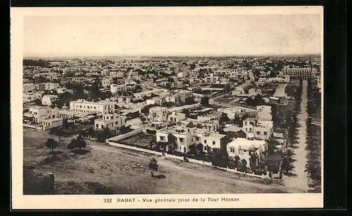 AK Rabat, Vue generale prise de la Tour Hassan