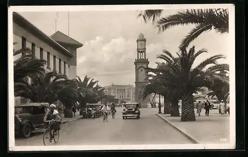 AK Casablanca, Boulevard des 4ieme Zouaves