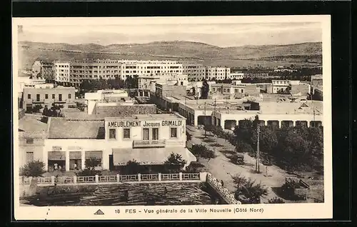 AK Fes, Vue generale de la Ville Nouvelle (Cote Nord)