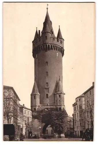 Fotografie unbekannter Fotograf, Ansicht Frankfurt am Main, Blick auf das Eschenheimer Tor