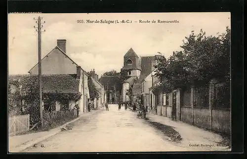 AK Mur-de-Sologne, Route de Romorantin