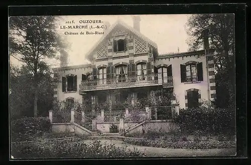 AK Ouzouer-le-Marché, Château de Bois-Riant