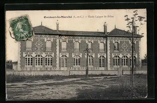 AK Ouzouer-le-Marché, École Laique de Filles