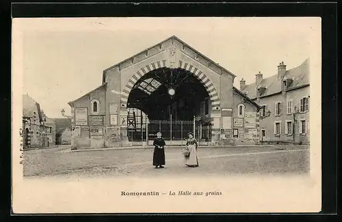 AK Romorantin, La Halle aux grains