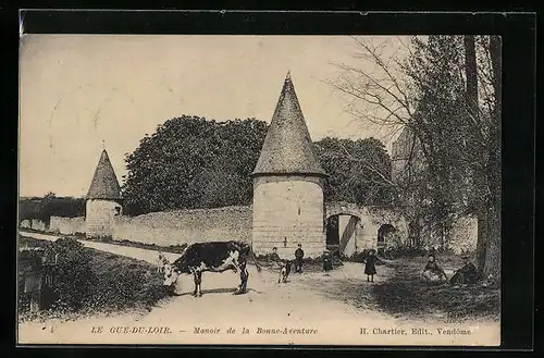 AK Le Gué-du-Loir, Manoir de la Bonne-Aventure